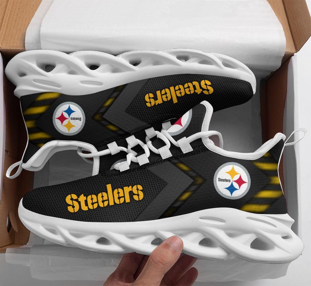 Ideafootwear Pittsburgh Steelers Max Soul Shoes Sneakers For Men And Women 22