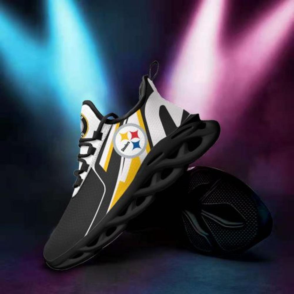 Ideafootwear Pittsburgh Steelers Max Soul Shoes Sneakers For Men And Women 163