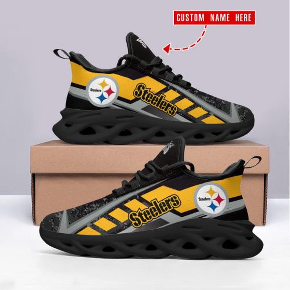 Ideafootwear Pittsburgh Steelers Max Soul Shoes Sneakers For Men And Women 97