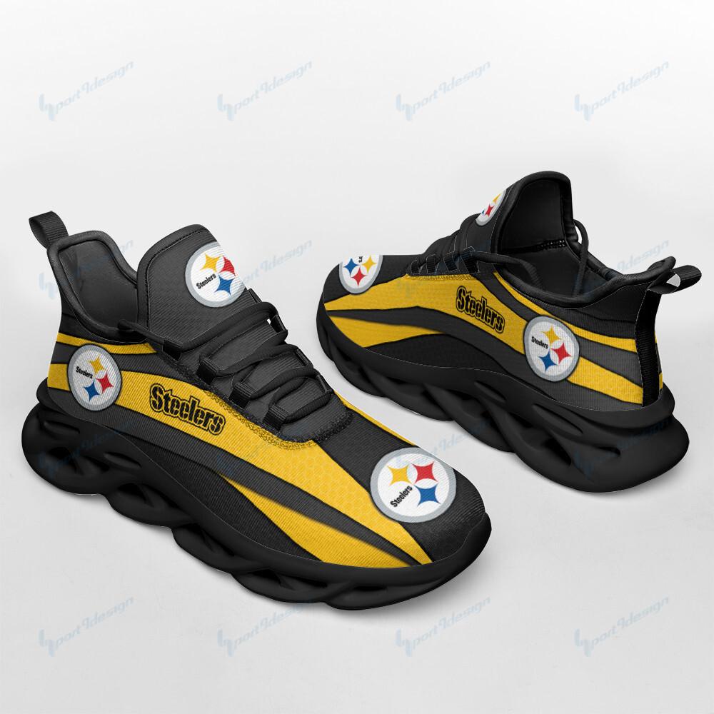Ideafootwear Pittsburgh Steelers Max Soul Shoes Sneakers For Men And Women 85