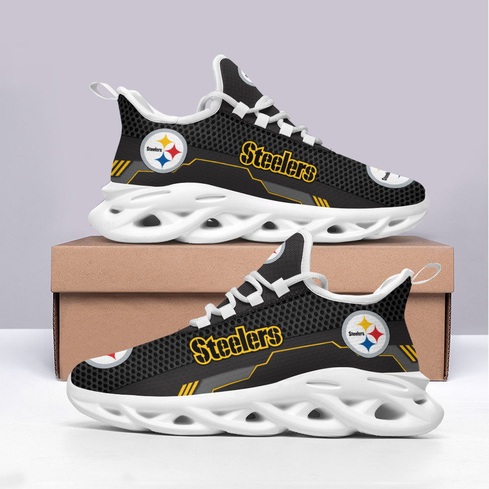 Ideafootwear Pittsburgh Steelers Max Soul Shoes Sneakers For Men And Women 137
