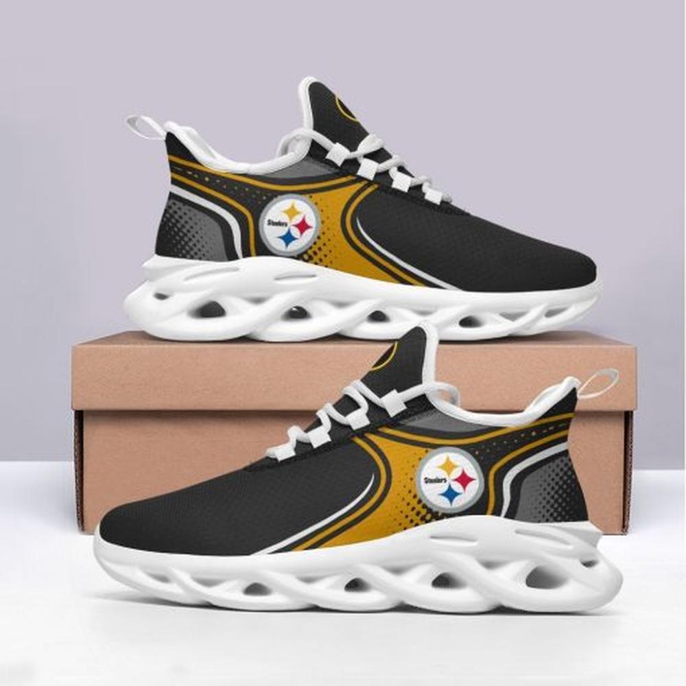 Ideafootwear Pittsburgh Steelers Max Soul Shoes Sneakers For Men And Women 30