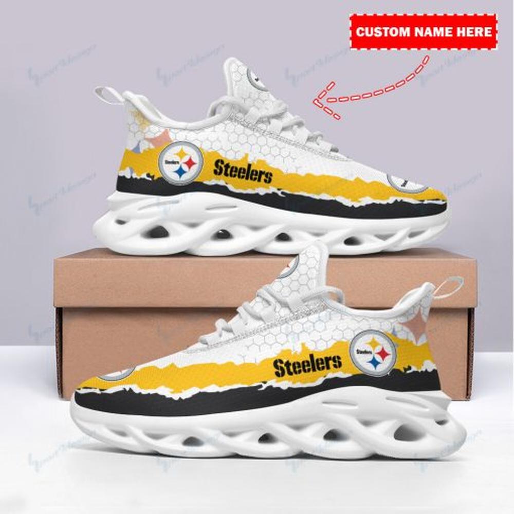 Ideafootwear Pittsburgh Steelers Max Soul Shoes Sneakers For Men And Women 113