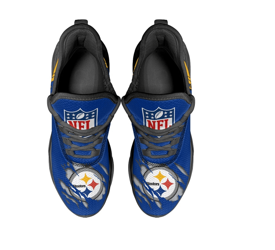 Ideafootwear Pittsburgh Steelers Max Soul Shoes Sneakers For Men And Women 88