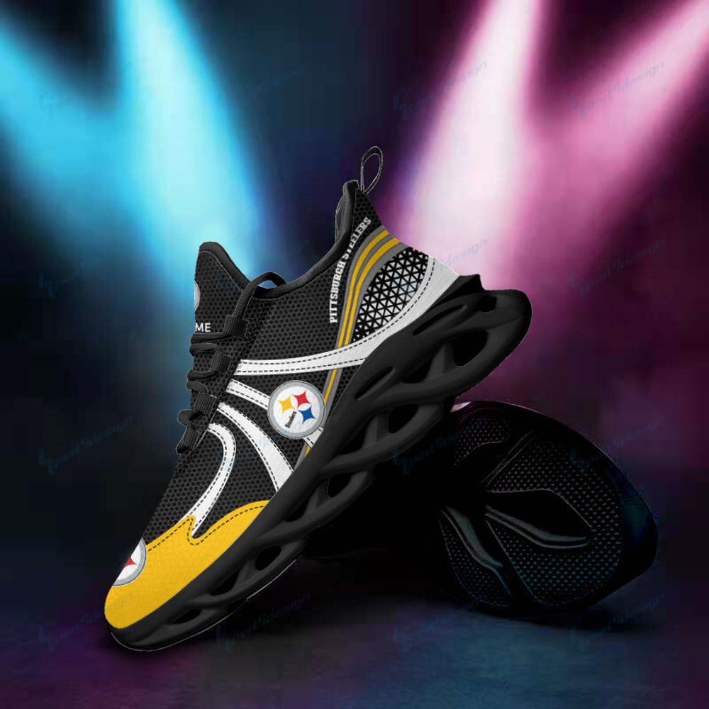 Ideafootwear Pittsburgh Steelers Max Soul Shoes Sneakers For Men And Women 98