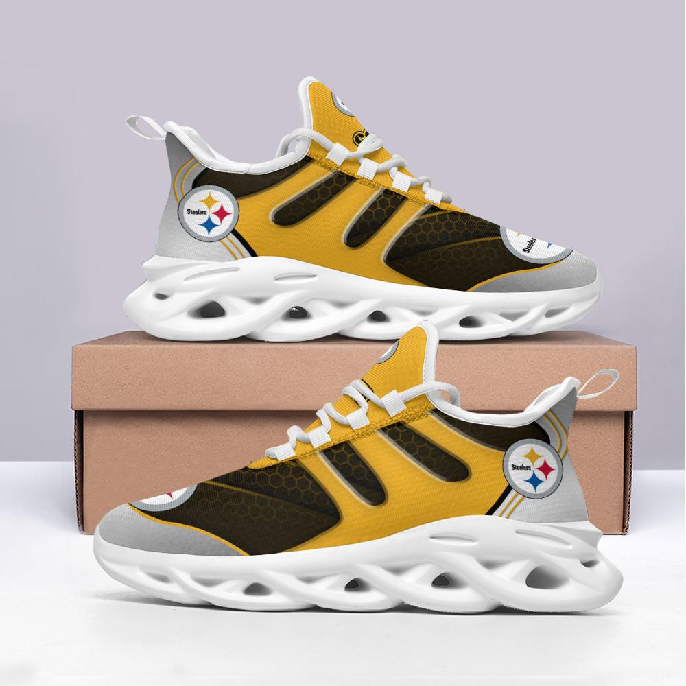 Ideafootwear Pittsburgh Steelers Max Soul Shoes Sneakers For Men And Women 67