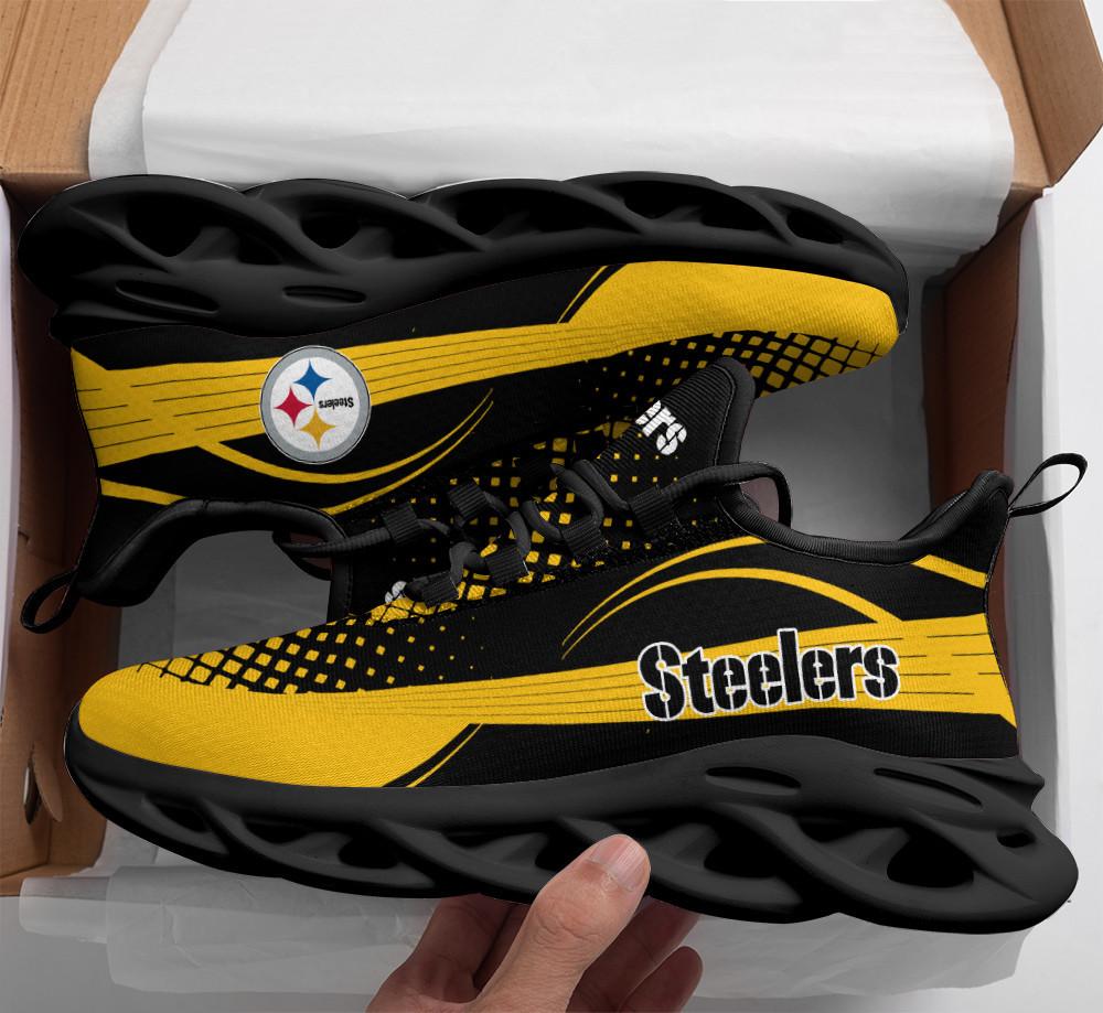 Ideafootwear Pittsburgh Steelers Max Soul Shoes Sneakers For Men And Women 83