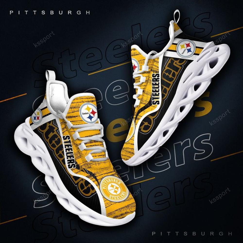 Ideafootwear Pittsburgh Steelers Max Soul Shoes Sneakers For Men And Women 82