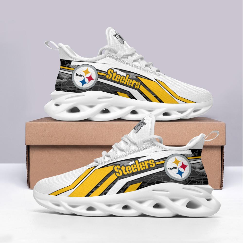 Ideafootwear Pittsburgh Steelers Max Soul Shoes Sneakers For Men And Women 68