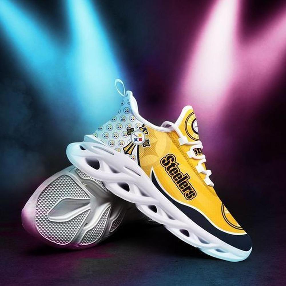 Ideafootwear Pittsburgh Steelers Max Soul Shoes Sneakers For Men And Women 29