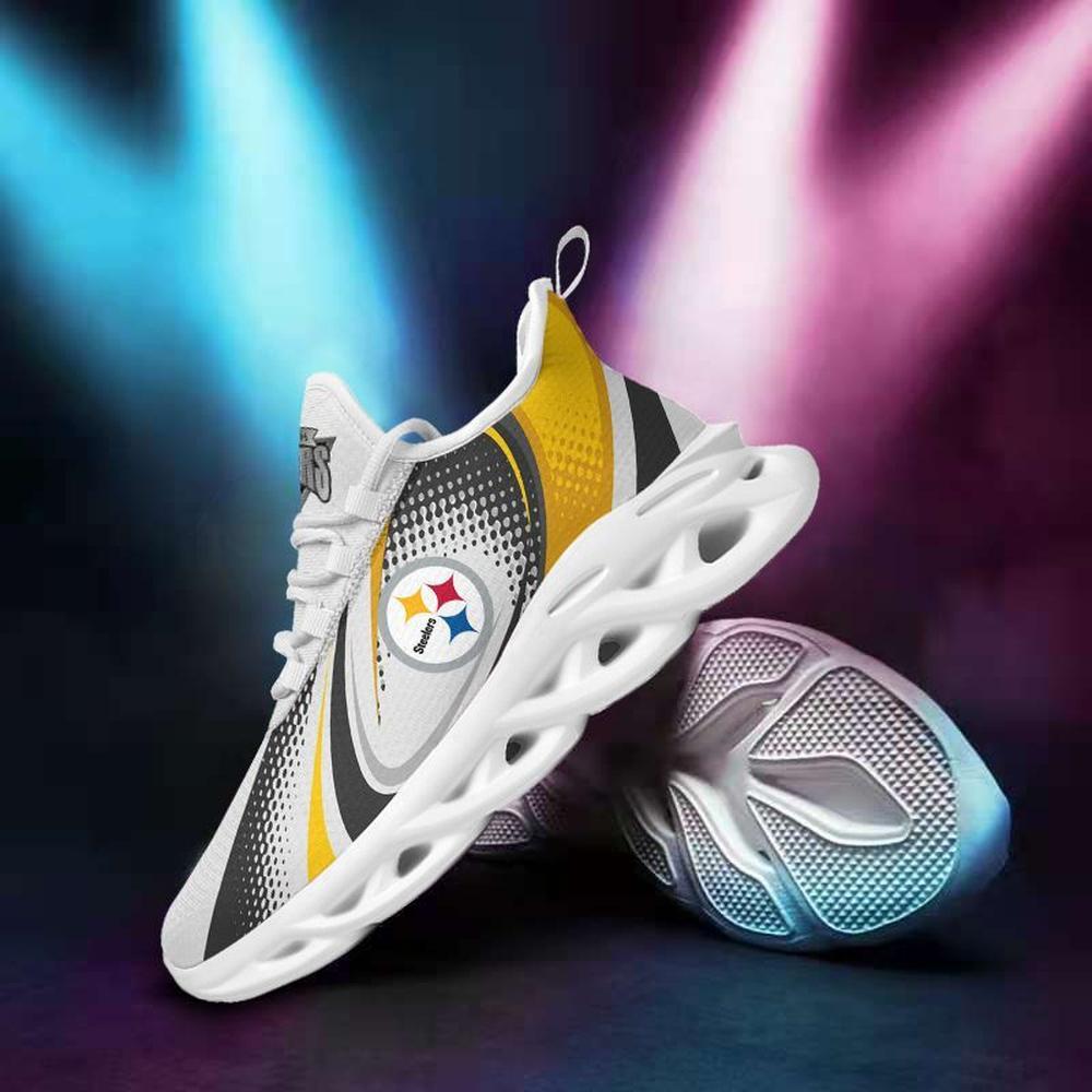 Ideafootwear Pittsburgh Steelers Max Soul Shoes Sneakers For Men And Women 31