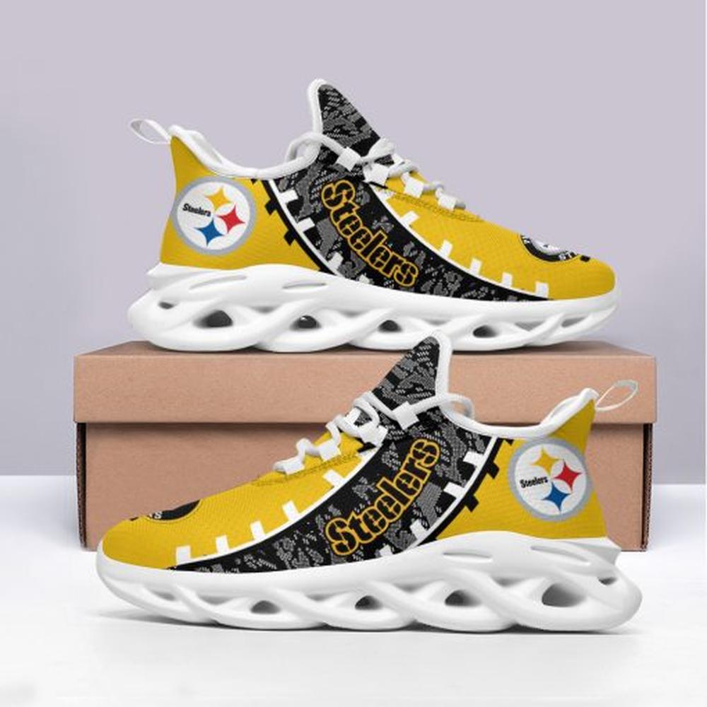 Ideafootwear Pittsburgh Steelers Max Soul Shoes Sneakers For Men And Women 65