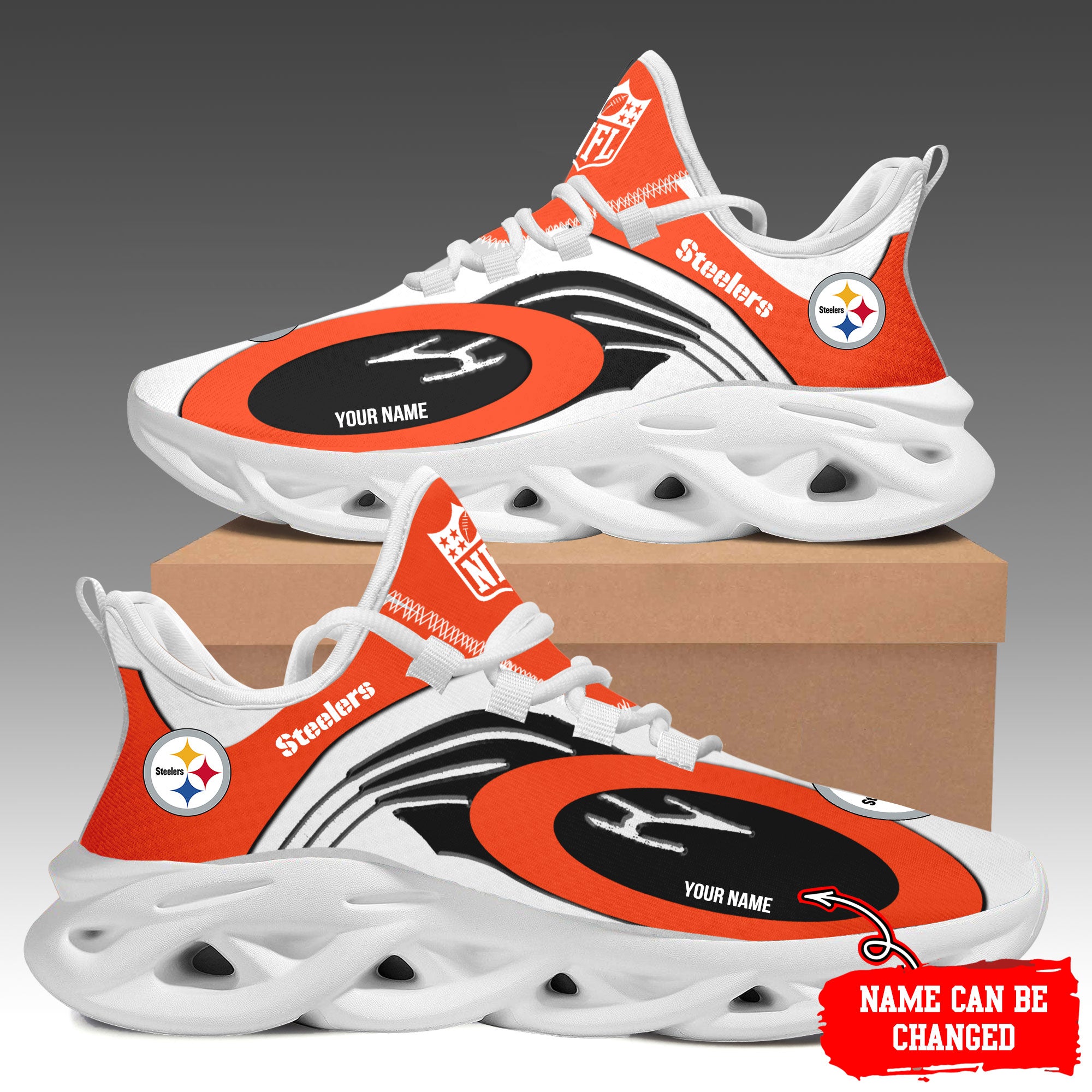 Ideafootwear Pittsburgh Steelers Max Soul Shoes Sneakers For Men And Women 91