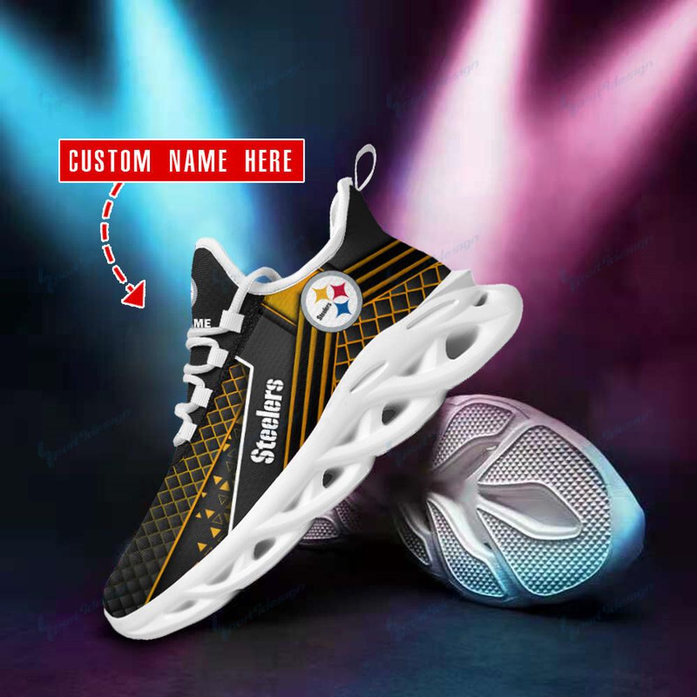 Ideafootwear Pittsburgh Steelers Max Soul Shoes Sneakers For Men And Women 106