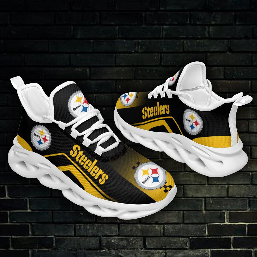 Ideafootwear Pittsburgh Steelers Max Soul Shoes Sneakers For Men And Women 58