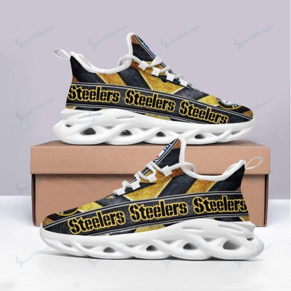 Ideafootwear Pittsburgh Steelers Max Soul Shoes Sneakers For Men And Women 178