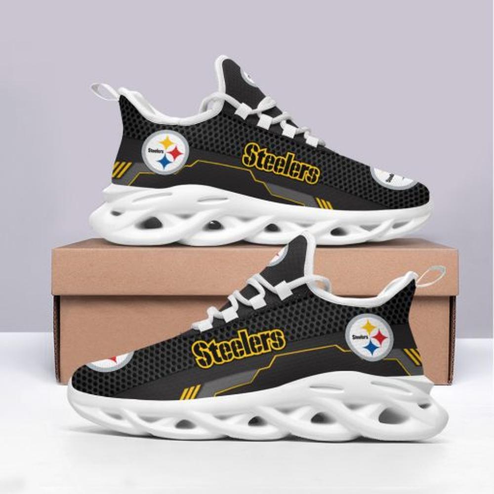 Ideafootwear Pittsburgh Steelers Max Soul Shoes Sneakers For Men And Women 137