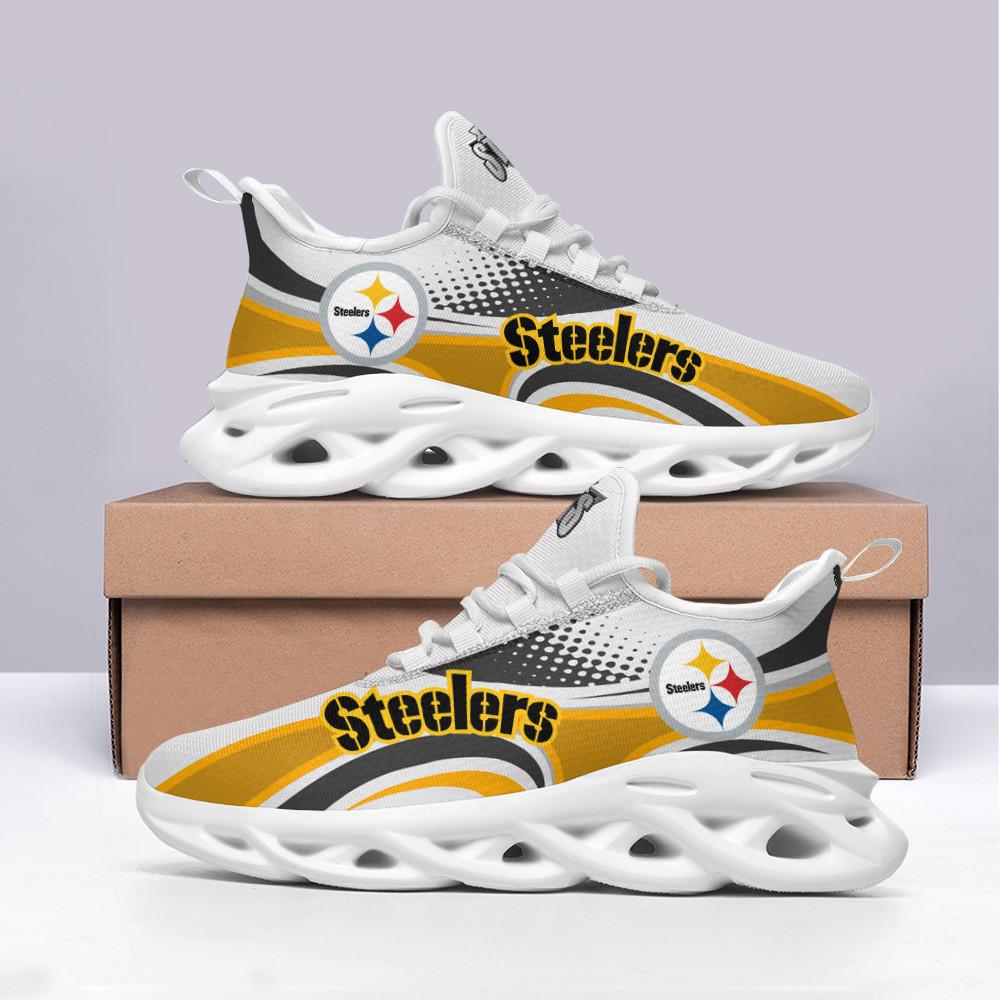 Ideafootwear Pittsburgh Steelers Max Soul Shoes Sneakers For Men And Women 79