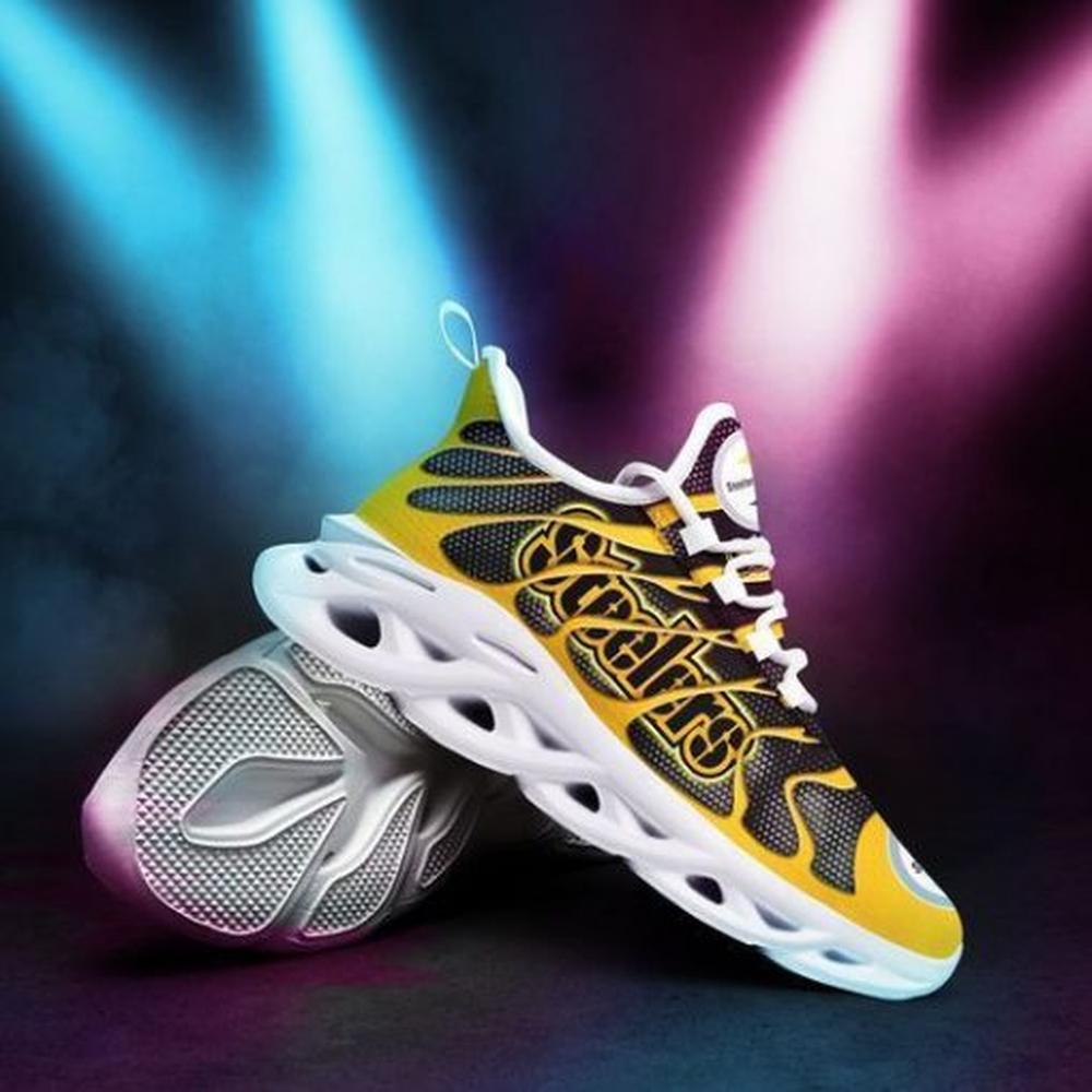 Ideafootwear Pittsburgh Steelers Max Soul Shoes Sneakers For Men And Women 17