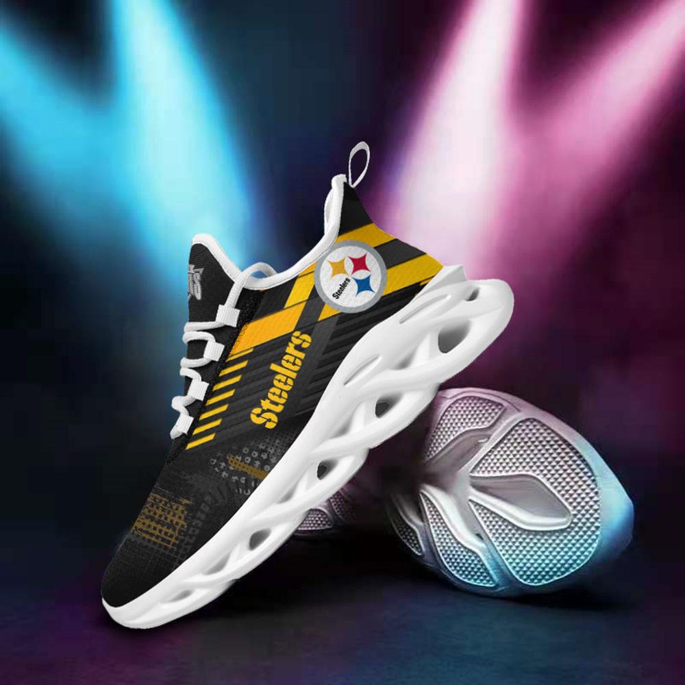 Ideafootwear Pittsburgh Steelers Max Soul Shoes Sneakers For Men And Women 74