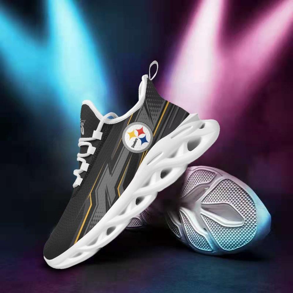 Ideafootwear Pittsburgh Steelers Max Soul Shoes Sneakers For Men And Women 28