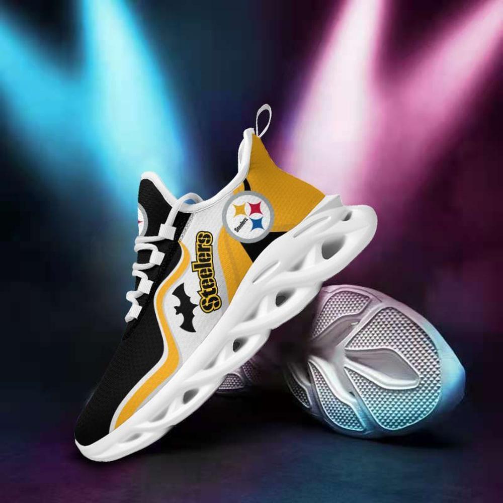 Ideafootwear Pittsburgh Steelers Max Soul Shoes Sneakers For Men And Women 41