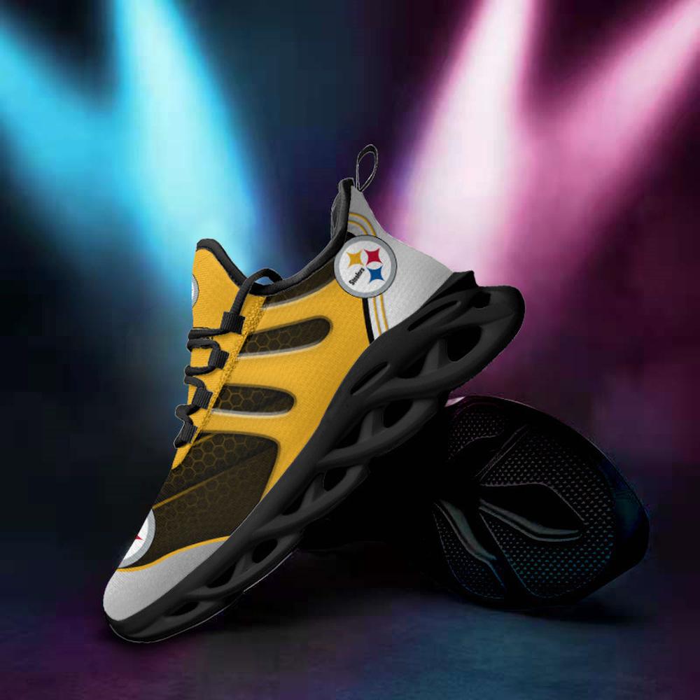 Ideafootwear Pittsburgh Steelers Max Soul Shoes Sneakers For Men And Women 67