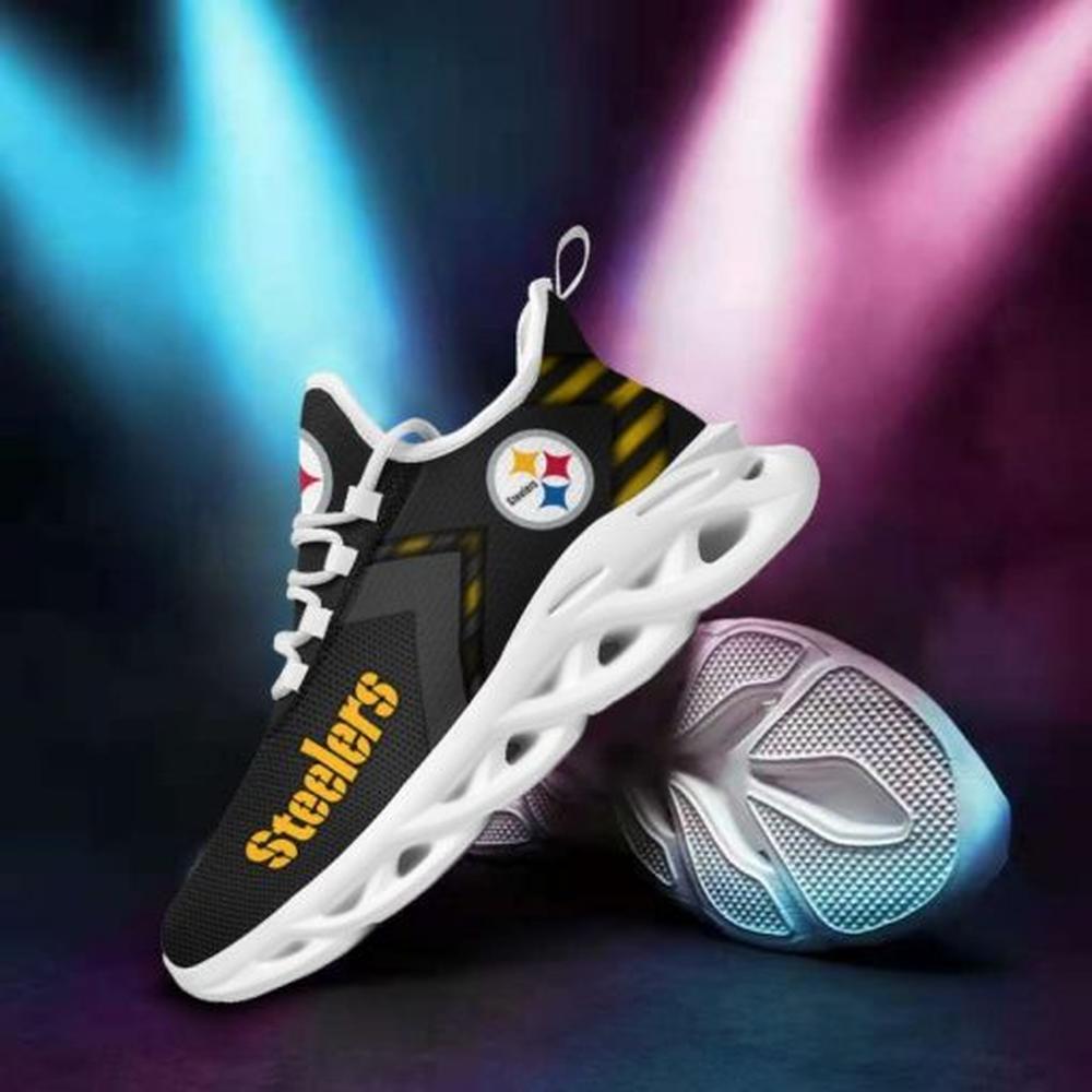 Ideafootwear Pittsburgh Steelers Max Soul Shoes Sneakers For Men And Women 22