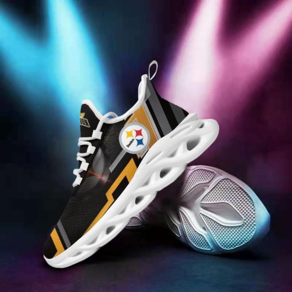 Ideafootwear Pittsburgh Steelers Max Soul Shoes Sneakers For Men And Women 155
