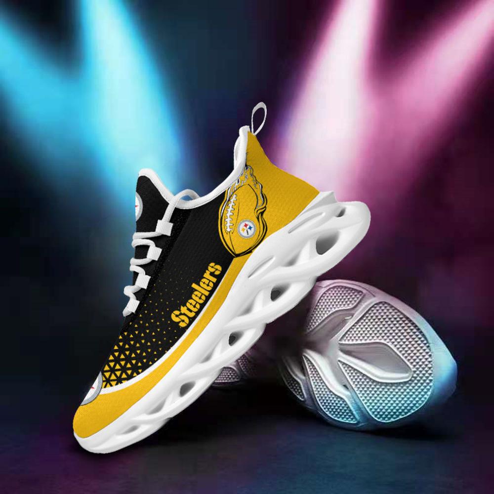 Ideafootwear Pittsburgh Steelers Max Soul Shoes Sneakers For Men And Women 76