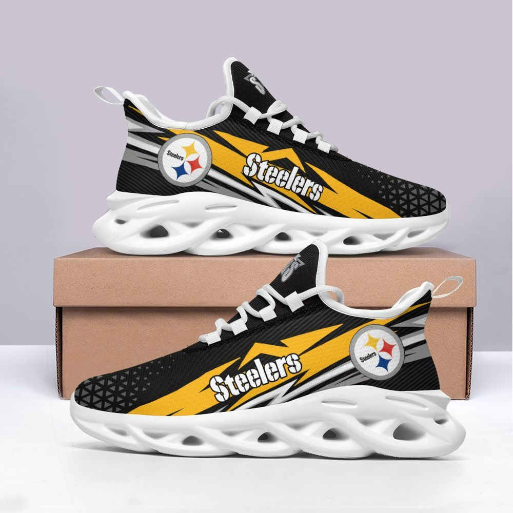 Ideafootwear Pittsburgh Steelers Max Soul Shoes Sneakers For Men And Women 23