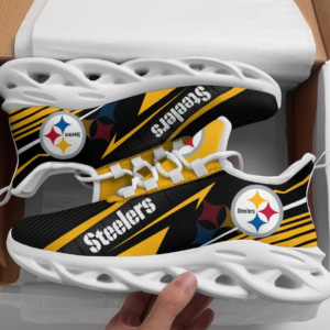 Ideafootwear Pittsburgh Steelers Max Soul Shoes Sneakers For Men And Women 21