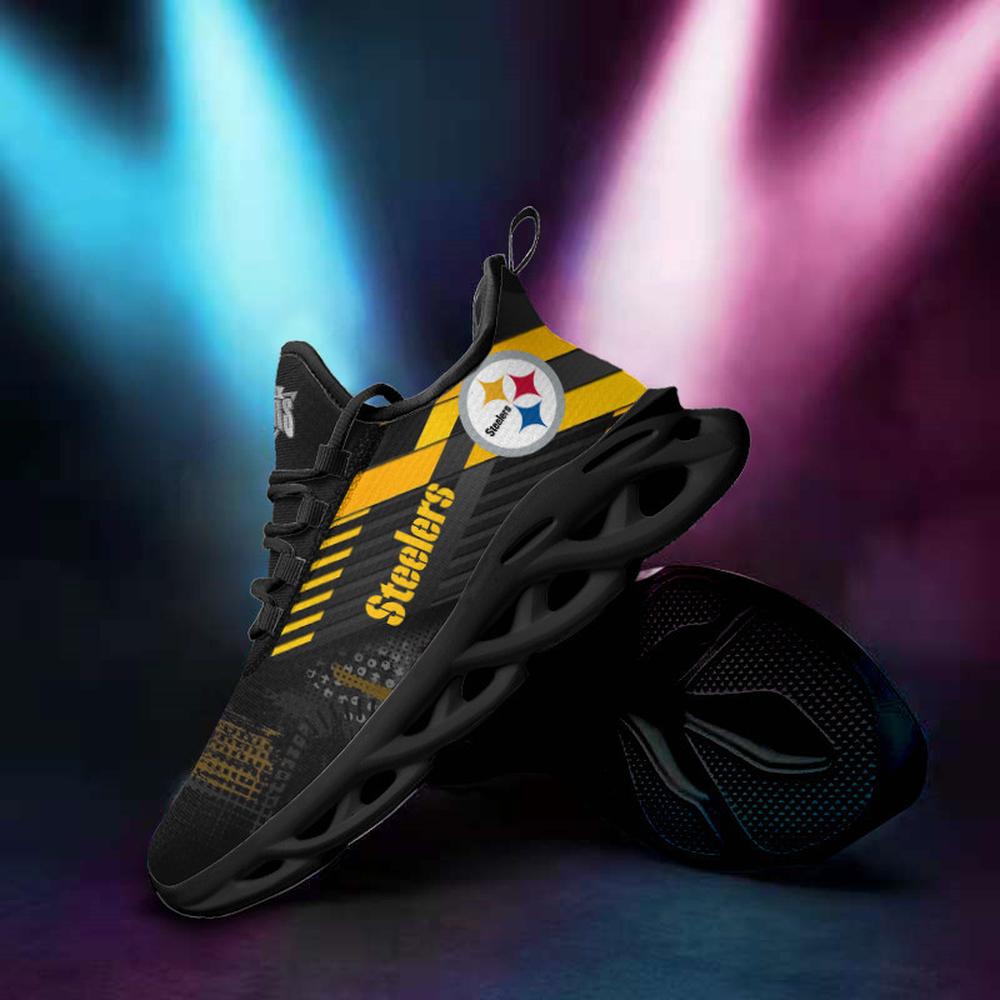 Ideafootwear Pittsburgh Steelers Max Soul Shoes Sneakers For Men And Women 74