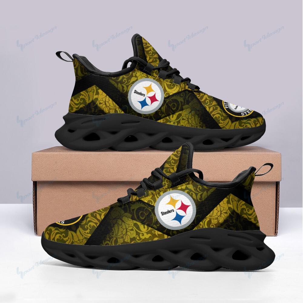 Ideafootwear Pittsburgh Steelers Max Soul Shoes Sneakers For Men And Women 56