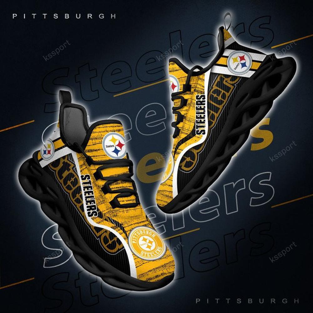 Ideafootwear Pittsburgh Steelers Max Soul Shoes Sneakers For Men And Women 82
