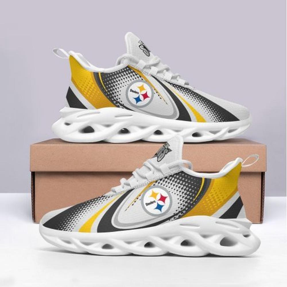 Ideafootwear Pittsburgh Steelers Max Soul Shoes Sneakers For Men And Women 31