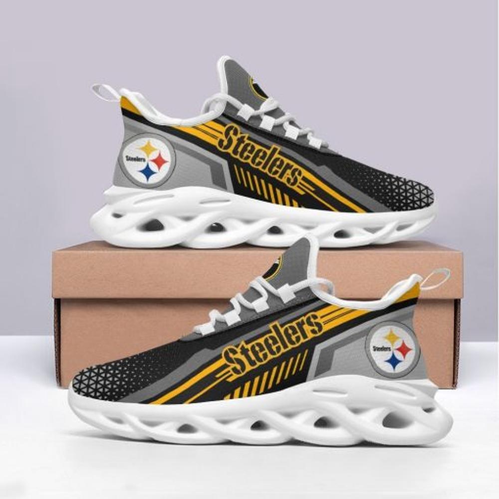 Ideafootwear Pittsburgh Steelers Max Soul Shoes Sneakers For Men And Women 147