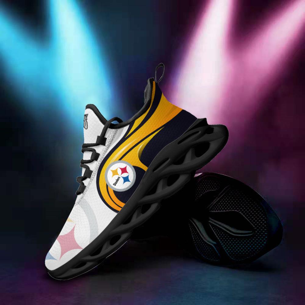 Ideafootwear Pittsburgh Steelers Max Soul Shoes Sneakers For Men And Women 72