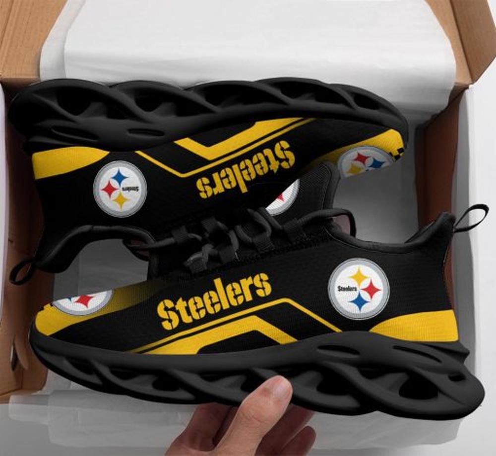 Ideafootwear Pittsburgh Steelers Max Soul Shoes Sneakers For Men And Women 58