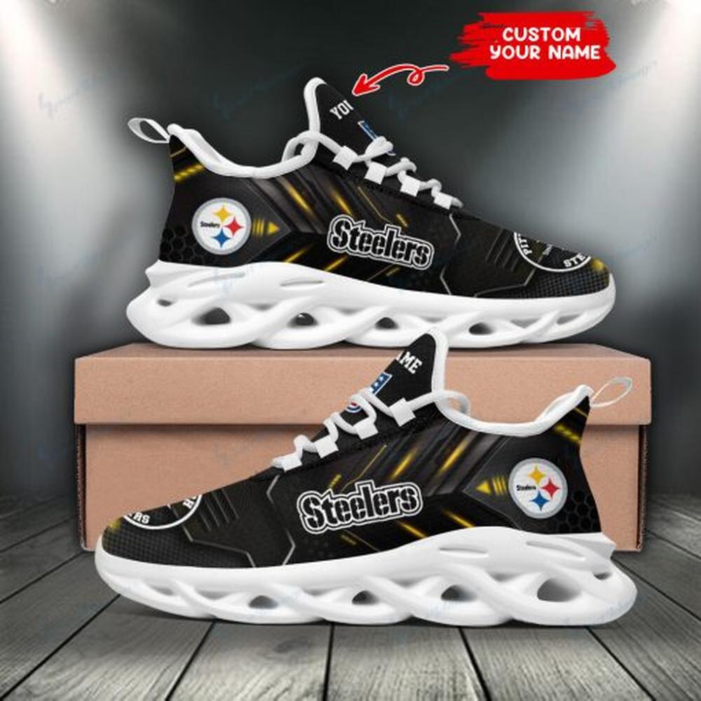 Ideafootwear Pittsburgh Steelers Max Soul Shoes Sneakers For Men And Women 134