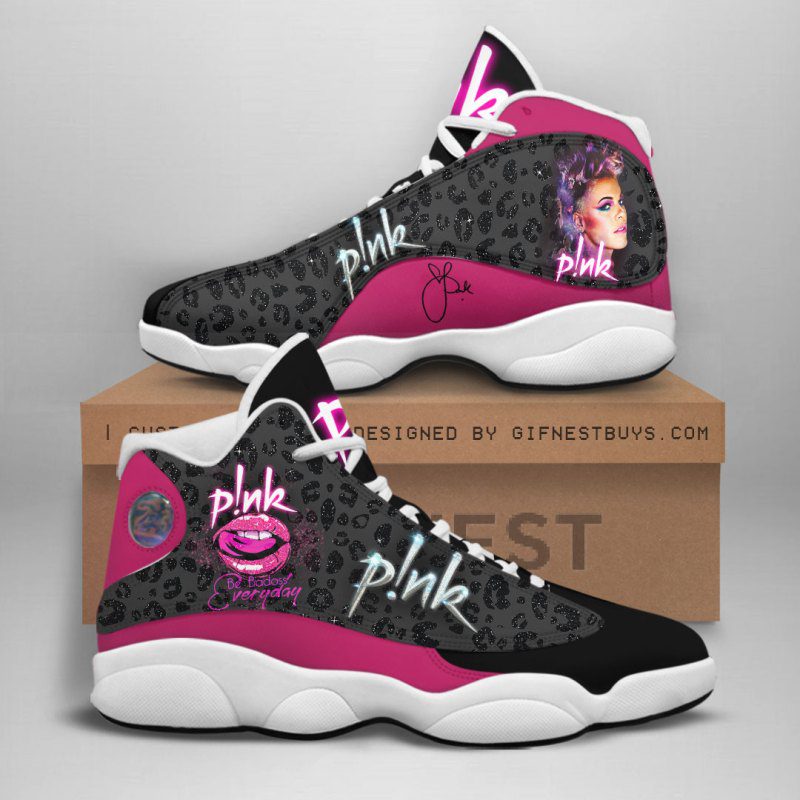 Ideafootwear P!nk AJ13 Sneakers Shoes For Men And Women 2