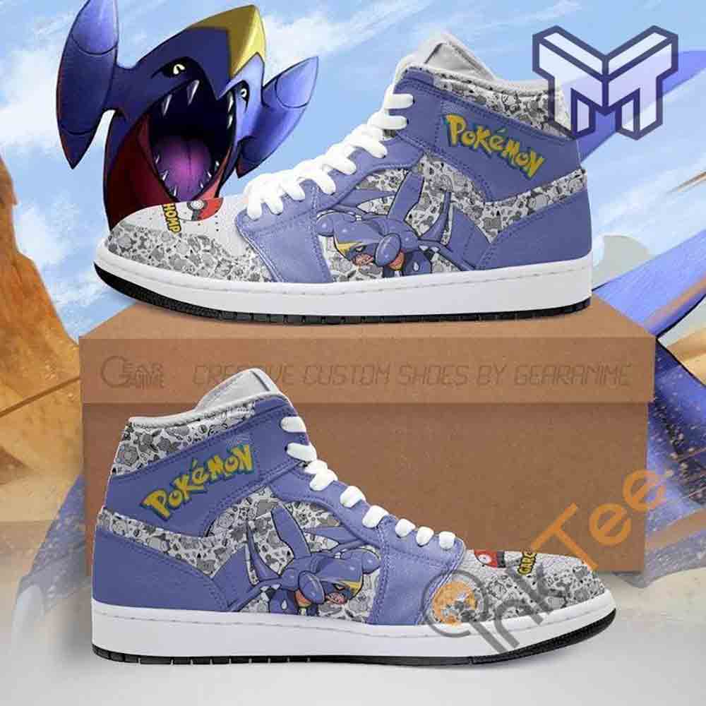 Ideafootwear Pokemon AJ1 High Sneakers Shoes For Men And Women 1