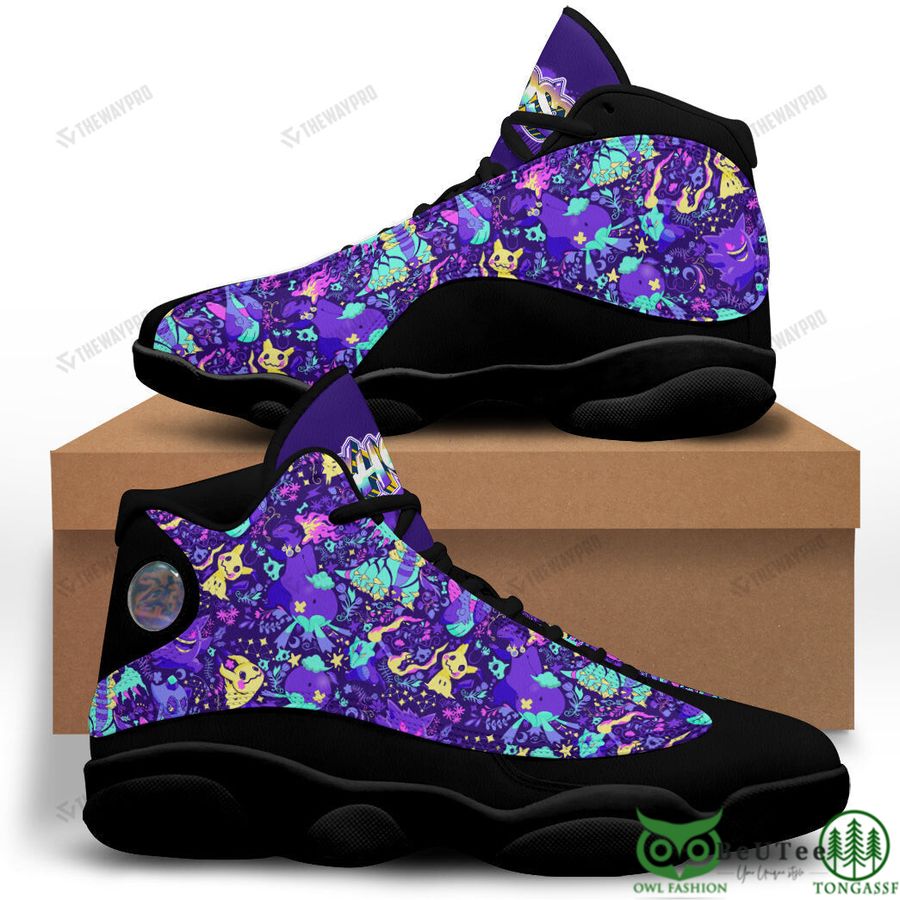 Ideafootwear Pokemon AJ13 Sneakers Shoes For Men And Women 15