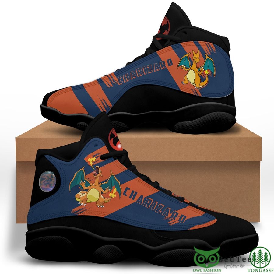 Ideafootwear Pokemon AJ13 Sneakers Shoes For Men And Women 26