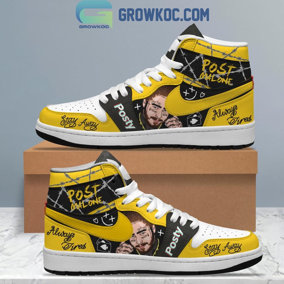Ideafootwear Post Malone AJ1 High Sneakers Shoes For Men And Women 1
