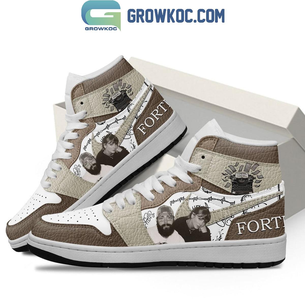 Ideafootwear Post Malone AJ1 High Sneakers Shoes For Men And Women 2