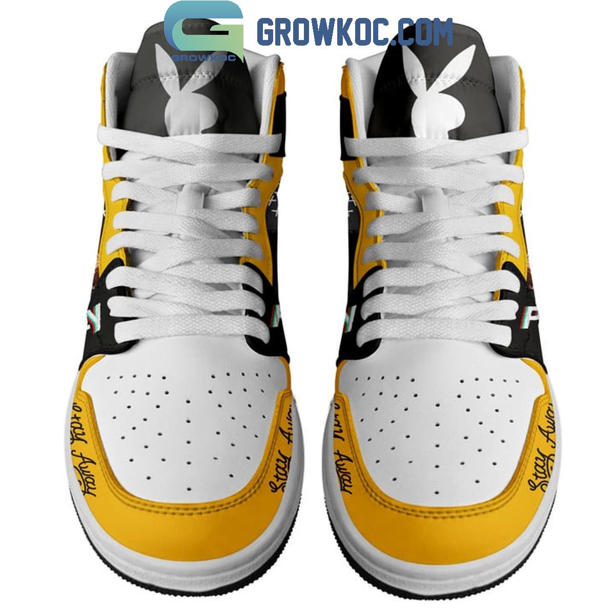 Ideafootwear Post Malone AJ1 High Sneakers Shoes For Men And Women 1