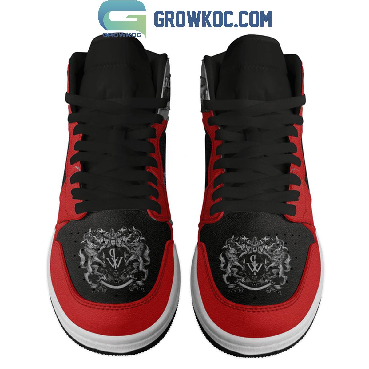 Ideafootwear Powerwolf AJ1 High Sneakers Shoes For Men And Women 1