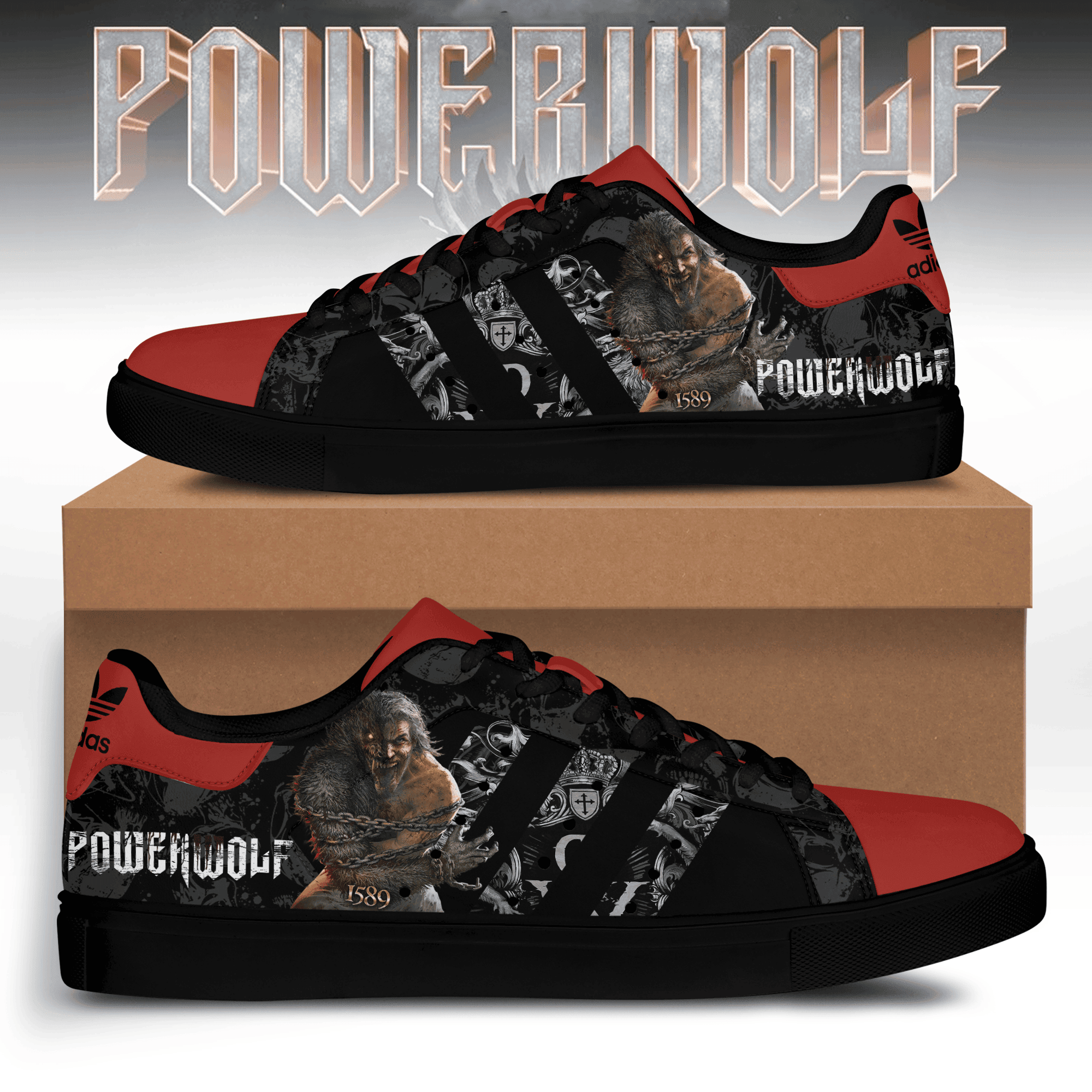 Ideafootwear Powerwolf Skate Stan Shoes Sneakes For Men And Women 1