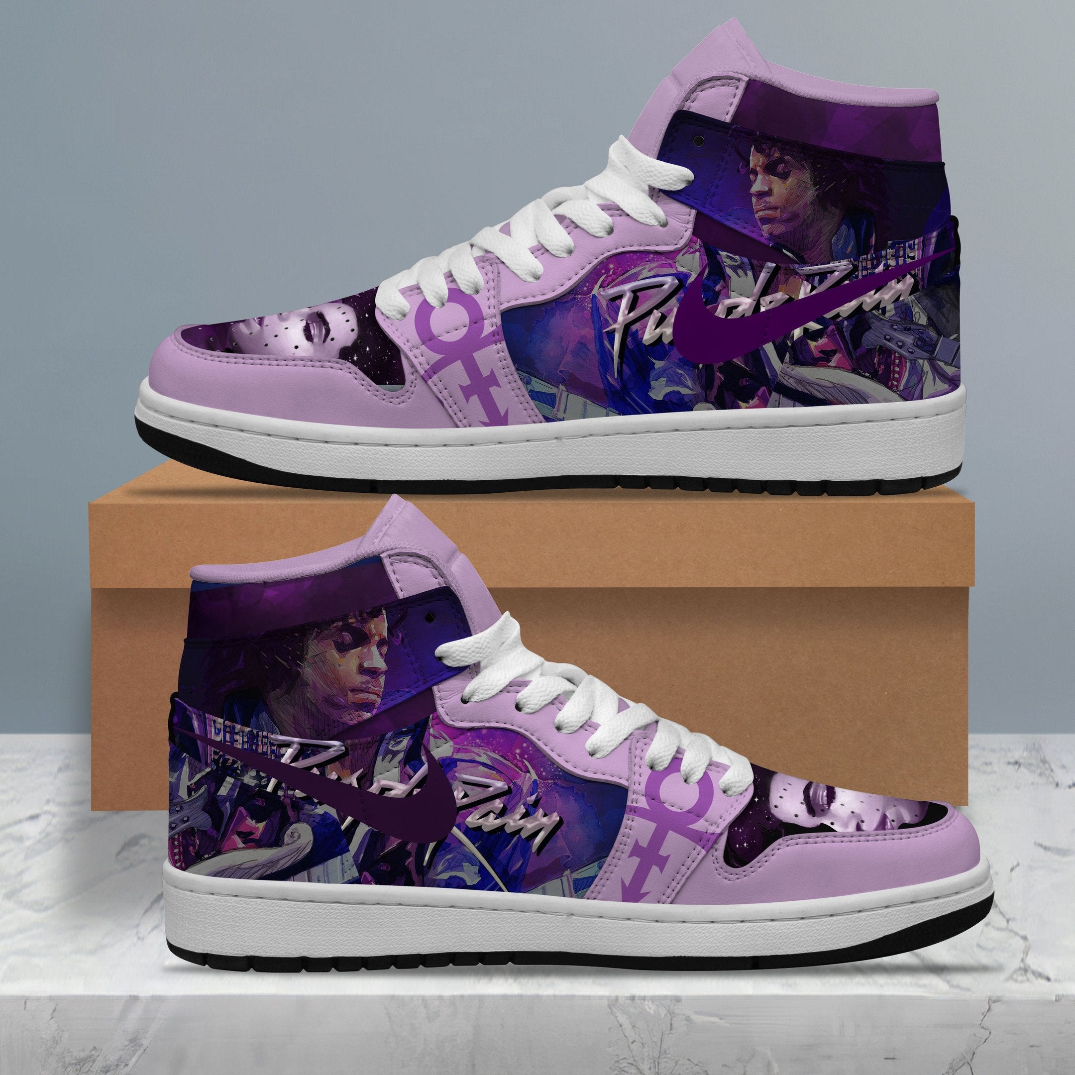 Ideafootwear Prince AJ1 High Sneakers Shoes For Men And Women 9